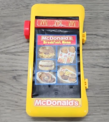 2004 McDonald's Talking Cash Register Replacement Menu Board Attachment - Image 1 of 4