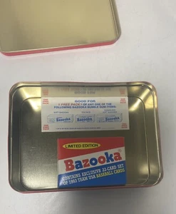 1993 Bazooka Team USA Baseball 22 Card Set & Todd Helton Rookie Card & Tin - Picture 1 of 8