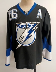 Vintage Reebok CCM Tampa Bay Lightning #26 Martin St. Louis A Size 50 Jersey - Picture 1 of 12