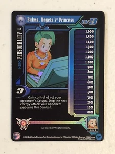 Bulma, Princesa de Vegeta - Lámina Plana - Saga Dragón Sombra - Dragon Ball GT JCC - Imagen 1 de 2
