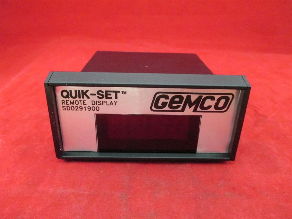 Gemco SD0291900 Quik-Set Remote Display - Image 1 of 1
