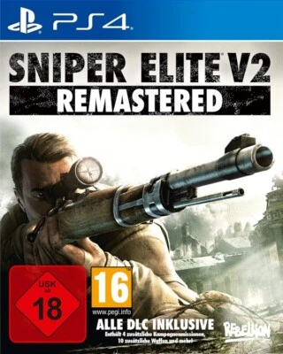 Sniper Elite V2 Remastered + Bonus (100% uncut) (PS4) (NEU) (Deutsch spielbar) - Bild 1 von 4