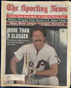1984 The Sporting News: Mike Schmidt - Philadelphia Phillies Smart Super Star - Picture 1 of 1