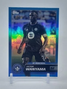 2023 Topps MLS lámina azul paralelo Victor Wanyama 61/99 #5 CF Montreal Kenia - Imagen 1 de 3