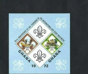''SCOUTS OF REP. GHANA 65th ANNIV. INTERNATIONAL MOVEMENT 1972 - Picture 1 of 1