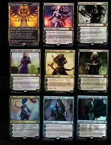 SUPER FRIEND-ATRAXA-100 Card Magic the Gathering Commander Deck-planeswalker-MTG - Picture 1 of 10