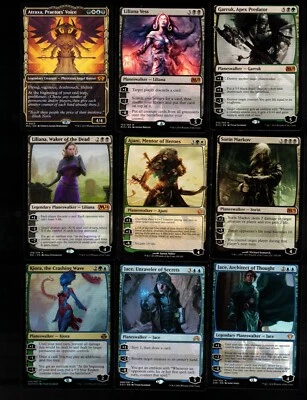 SUPER FRIEND-ATRAXA-100 Card Magic the Gathering Commander Deck-planeswalker-MTG - Image 1 of 4