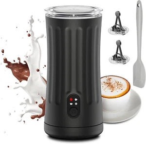 4-in-1 Electric Milk Frother, Hot & Cold Foam Maker and Milk Warmer, Temperature - Picture 1 of 7