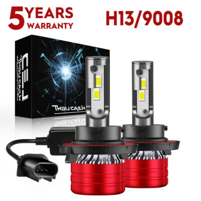 Bright CSP LED Headlight Bulbs for Polaris 550 Voyageur 144 2018-2024 2025 - Image 1 of 4