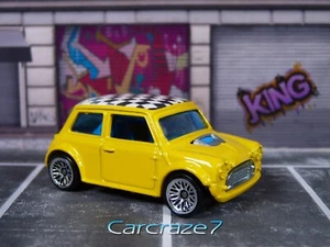 2000 Hot Wheels First Editions Series Yellow Mini Cooper Loose 1:64 P1 - Picture 1 of 3