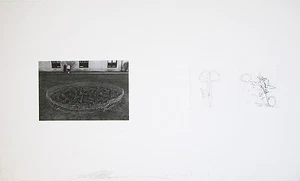 JIM DINE und LEE FRIEDLANDER signiert 1969 Original Radierung und Foto - Bild 1 von 5