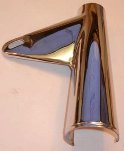 1960's Norton Atlas L/H headlamp ear fork bracket 03-1544 brand new NICER CHROME - Bild 1 von 1