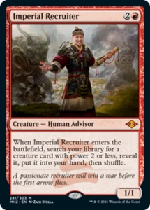 [1x] Imperial Recruiter Near Mint, English Modern Horizons 2 MTG Magic - Picture 1 of 1