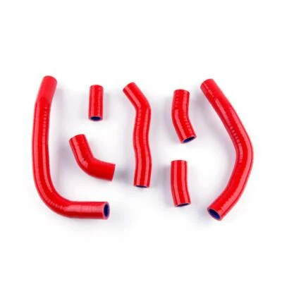 RED RADIATOR SILICONE PIPE INTERCOOLER HOSE KIT FOR 2009-2012 2011 HONDA CRF450R — 第 1/4 张图片
