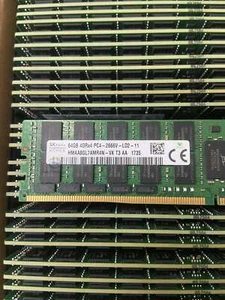 HP 64GB 2666V LRDIMM DDR4-2666 HMAA8GL7AMR4N-VK 815101-B21 840759-091 Memory RAM - Picture 1 of 4