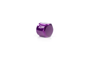 PURPLE 10AN / 10 AN Cap, Plug, Blockoff w/ o-ring (Matches TiAL Purple) - Picture 1 of 5