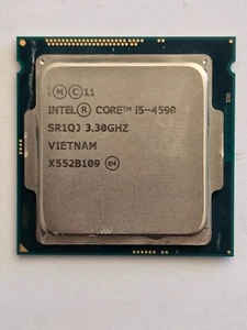 INTEL QUAD CORE i5-4590 3.3GHZ / 3.9ghz 6M PROCESSOR CPU LGA1150 - Picture 1 of 2