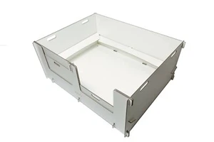 NURSERY SALA BOX PARTO L CANI LAVABILE RESISTENTE ROBUSTO IGIENICO LAMINATO HPL - Imagen 1 de 6