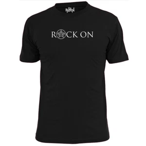 Camiseta de metal pesado con cabeza de cabra para hombre Metallica Megadeth Maiden Pagan - Imagen 1 de 2