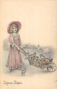 CPA ILLUSTRATEUR / V.K.VIENNE / JOYEUSES PAQUES - Picture 1 of 2