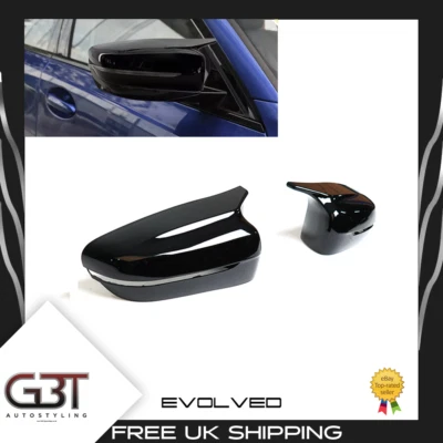 GBT-AUTOSTYLING PER BMW G20 G30 17-20 M STILE LUCIDO NERO ALA LATERALE COPERCHIO SPECCHIO COPERCHIO DI RICAMBIO