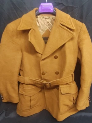 Vintage Van Heusen Windbreaker Pea Coat Men's Size 40 Made In Italy - Image 1 of 4