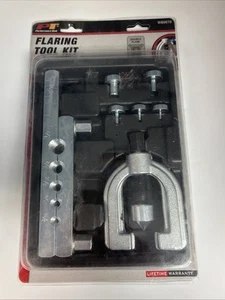 Flaring Tool Kit Double Flaring Tubing Sizes 3/16, 1/4, 5/16, 3/8 & 1/2 - W80670 - Picture 1 of 4