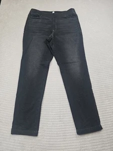 Pure Jill Pants Womens Medium Gray Jeggings Stretch Elastic Waist - Picture 1 of 8