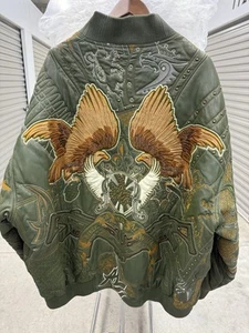 Al Wissam “Birds Of War” Leather Jacket (62) - Picture 1 of 19