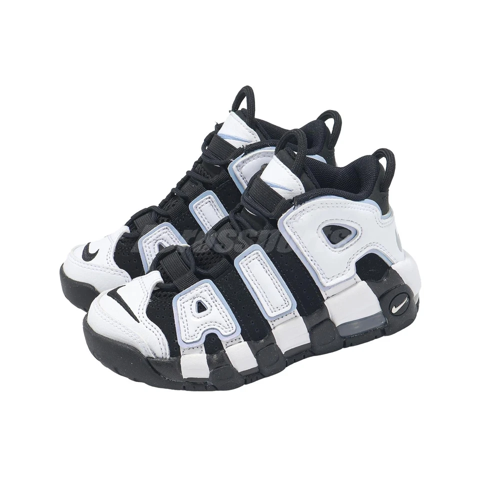 Size 13 (PS) - Nike Air More Uptempo Mid Black Cobalt Bliss