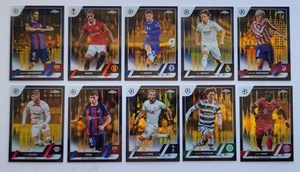 2022-23 Topps Cromo UEFA Clubes Competiciones Negro y Dorado Sísmico/30 - Individuales - Imagen 1 de 23