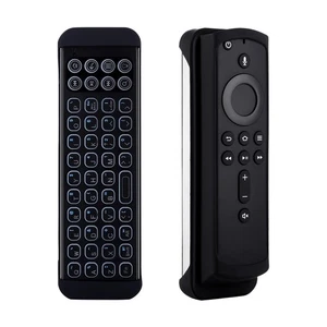 Mini Bluetooth Wireless Keyboard Remote with Backlit for Smart TVs Stick 4k, ... - Picture 1 of 7