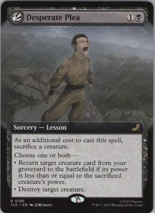 MTG Normal Desperate Plea (Extended Art) R Avatar: The Last Airbender: Eternal-L - Picture 1 of 2