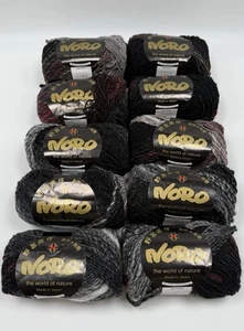 NORO - KUREYON - 10 SKEINS - WOOL - 50G/109YDS/100M - Picture 1 of 3