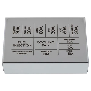 Cubierta de caja de fusibles pulido S/acero Jass Performance 1989-97 Mazda MX5 Mk1 Mk2 Mk2.5 - Imagen 1 de 2