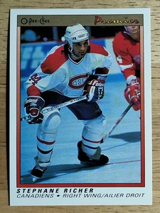 1990-91 OPC Premier #98 Stephane Richer - Picture 1 of 2