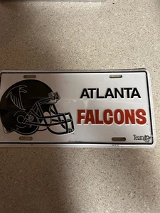 Neu & versiegelt Vintage 1993 Atlanta Falcons Nummernschild NFL - Bild 1 von 3