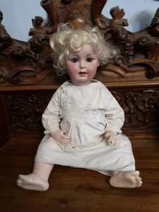 Victorian China Head Charector Doll P M 914 (13) - Picture 1 of 17