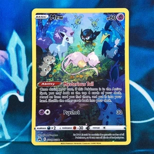 Mew - GG10/GG70 - Full Art Holo Rare Crown Zenith - Pokemon Card - NM - Picture 1 of 8