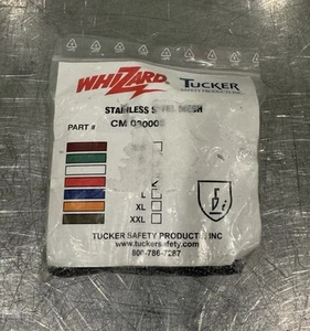 Tucker CM030003 Whizard Guanto da Taglio a Rete in Acciaio Inox Medium NUOVO SPEDIZIONE GRATUITA - Foto 1 di 5