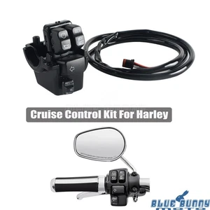 Kit de control de crucero para Harley Softail Low Rider FXLRST Street Bob FXBBS Fat Bob - Imagen 1 de 8