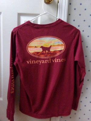 Camiseta FLAWS VINEYARD VINES PERRO L Niños GOLDEN RETRIEVER Grande 16 Niñas $45 Foto 1 de 4