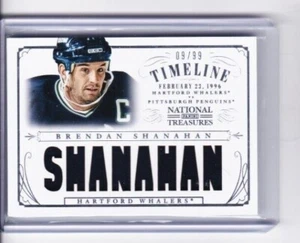 2013 2013-14 Panini National Treasures Brendan Shanahan Timeline Materials 09/99 - Bild 1 von 2