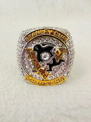 Anillo de campeonato Pittsburgh Penguins Stanley Cup 2016 18 k GP, 🇺🇸 ENVÍO Foto 1 de 3