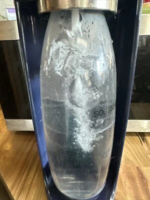 SodaStream Carbonated Beverage Maker Blue & 1 Bottle - Image 1 of 4