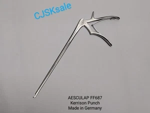 AESCULAP FF687 Kerrison Punch 3mm/ 280mm Made In Germany (USED). - Picture 1 of 11