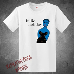 Billie Holiday Herren weiß Größe S bis 5XL - Bild 1 von 1