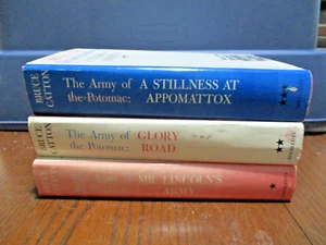 The Army of the Potomac Trilogy Hardcover Books, Bruce Catton, Doubleday 1962 - Imagen 1 de 5