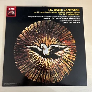 J.S. Bach No. 11 Lobet Gott No. 34 O Ewiges Feur EMI Records 1981 - Picture 1 of 6