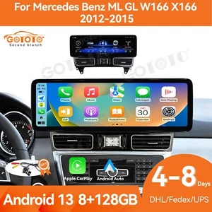 14.9" Car Radio for Mercedes Benz ML GL W166 X166 2012-2015 GPS Stereo Upgrade - Bild 1 von 13